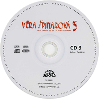 vera spinarova boxset cas muj za to stal cd 3 vera spinarova 3 label